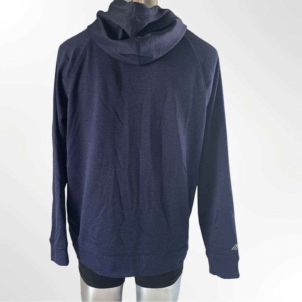 Eddie Bauer Men's Dark Blue Zip-Up Sweater size L - Picture 2 of 4
